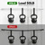 IFELS Heavy Duty Curtain Rods for Windows 48 to 84 Inch, 1 Inch Adjustable White Curtain Rod Set with Easy Installation and Modern Design (A1,White,30-90")