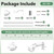IFELS Heavy Duty Curtain Rods for Windows 48 to 84 Inch, 1 Inch Adjustable White Curtain Rod Set with Easy Installation and Modern Design (A1,White,30-90")