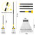 KeFanta 60" Heavy Duty Commercial Mops for Floor Cleaning,Looped-End String Industrial Mop with Long Handle, Cotton Wet Mop for Home, Kitchen, Garage, Office and Concrete/Tile Floor