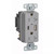 Bryant Electric 20-Amp, 125-Volt USBB20ACPDGY Type A and C USB in-Wall Charger Outlet,Tamper-Resistant, Gray