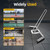 Tennis Court Squeegee Dew Broom, Heavy Duty Sports Court Surface Water Remover Tennis Courts Water Pusher Tool