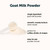 Micro Ingredients Goat Milk Powder 2 lb (907 g) | Single Ingredient Powdered Goat Milk | Smooth & Creamy for Coffee, Drinks, & Recipes | Non-GMO, Gluten Free