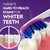 Oral-B 3D White Deep Stain Remover toothbrushes, 2 count toothbrush MEDIUM, Removes 90% of surface stains, whitens teeth, deep reach, removes plaque and stains tooth brush