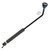 Underhill Proline Gentle Spray Shower Head Nozzle Wand, Garden Water Hose Sprayer for Watering Plants and Flowers, 30-Inch, Includes 3 Stainless Steel Outlet Plates (450, 750 and 1000 Holes)
