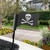 Zpana Pirate Flag Car Antenna Topper, Skull Crossbones Partern Vehicle Antenna Ball, Cool Skeleton Automotive Antenna Top Cover Decoration Accessories, Universal for SUV, Sedan, Truck