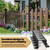 MooxHAI 6 Pcs 4" x 4" Strap Post Ties,Heavy Duty deck fence post brackets for 4"x4" wood Post Beam, Gazebo Mounting Brackets,Thickness 2mm - Black