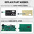 Endxedo 42002-0007S Pool Heater Control Board Kit Compatible with Pentair MasterTemp 200/250/300/400 and Sta-Rite Max-E-Therm SR200/SR333/SR400,Membrane Switch Pad Included,Replaced 461105 472610Z