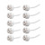 10-Pack MR16 Socket for LED & Halogen Bulbs, Mini Bi-Pin, GU5.3, G4, GU4, GU6.35, GY6.35, GX5.3, GZ4 Ceramic Base Wire Connector for MR11 & MR16 Lighting Fixtures