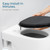 SANILO Wooden Toilet Seat with Soft Close [ELONGATED] - Decorative, Quiet & Slow Close Molded Wood Seat - With Strong Bumpers & Hinges - Adjustable Fit - Glittering Black