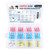Delgada 250PCS Marine Heat Shrink Wire Connectors - Solder Seal Butt Terminals for Marine, Automotive - Corrosion and Weatherproof - Self-Solder Insulated Splice Terminals