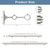 Heavy Duty Double Curtain Rods with Cylindrical Cap Finials - 72 to 144' Telescoping Rods, 1 Inch Front and 5/8 Inch Back - Matte Nickel