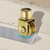 uxcell 2.7 Inch Sliding Gate Wheels, 4Pcs 360-Degree Rotatable V Groove Caster Pulley Block with Bracket for Track Rail Sliding Gate Industrial Machine, Gold