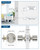 HIDALIFE Door Knob with Keypad, Keyless Entry Door Lock, Front Door Knob Child Proof, Auto Lock, Easy Installation for Home, Office, Apartment, Garage Security,Satin Nickel