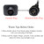 24V LED Transformer LED Controller Class 2 Power Supply, IP44 Waterproof Low Voltage Transformer US Plug for 24V 6W Christmas Light, String Light (24V6W 1Pack)