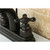 Kingston Brass KB5612AX Restoration 4-Inch Centerset Lavatory Faucet, Polished