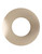 The Can Converter Ceiling Medallion for Recessed Can Light – Home Improvement Decorative Steel Flat Goof Ring & Cover Plate for 5" & 6" Cans, Small Ceiling Medallion for Chandeliers, Brushed Brass