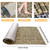 HZCHIONE EVA Foam Boat Flooring 94.48x23.62 in, Camo Boat Decking Marine Mat Carpet for Boats Non Slip Sea Deck Boat Flooring for Swim Platform Console Self-Adhesive (Desert Camo)