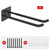 Ultrawall Garage Storage Hooks, Heavy Duty Steel Tool Organizer, 12.4 Inch Wall Mount Hangers Racks for Car Tires, Ladders, Chairs, Ropes and Garden Tools, 4 Pack