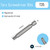 FOCMKEAS 5PCS T35 Magnetic Tamper Proof Torx Screwdriver Bits, 1/4 Inch Hex Shank 2 Inch Length S2 Steel Security Drill Torx Head Drill Screw Driver Tools(50mm Long, Star 6 Point)