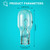 Riakrum T5 Landscape Light Bulbs 12 Volt 4 Watt Landscape Lighting Bulbs Low Voltage Wedge Base Replacement Lamp for Outdoor Garden Deck Yard(10 Pieces)