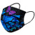Crover Disposable Safety Mask 3 Layer Protection Face Mask for Adults 50 pcs (Butterfly Black)