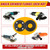 Hicarer 25 Pcs Angle Grinder Nut Angle Grinder Wrench Kit 5/8"-11 Flange Metal Lock Nut Wrench Compatible with Dewalt/Makita/Bosch/Hitachi/Metabo (Red)