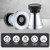 Gisafai 4 PCS Adjustable Machinist Jack Set Heavy Duty Steel Machinist Screw Jack Stands for Large Milling & Drilling Leveling, Die Processing, 11023 lb Capacity, Adjusts 2.63" to 3.93" High