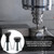 Gisafai 4 PCS Adjustable Machinist Jack Set Heavy Duty Steel Machinist Screw Jack Stands for Large Milling & Drilling Leveling, Die Processing, 11023 lb Capacity, Adjusts 2.63" to 3.93" High