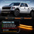 VANKUB Sequential LED Side Mirror Turn Signal Lights for Fo-rd F150 2009-2014, Raptor 2010-2014, Smoked Lens Side Marker Blinker Mirror Light, Amber Dynamic Turn Signal Lamp, 2 PCS