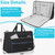 AKOZLIN 24 inch Monitor Bag, Dual Monitor Carrying Case(up to 2), Padded Monitor Travel Case (NOT for iMac), LCD Screens/TVs Transport Tote Bag with Shoulder Strap Accessories Pocket