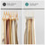 SONGMICS 30 Pack Pants Hangers, 16.7 Inches Long Velvet Trousers Hangers with Adjustable Clips, Heavy-Duty, Non-Slip, Space-Saving for Pants, Skirts, Coats, Dresses, Tank Tops, Sandy Beige UCRF012M30