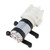 ZVKV Mini Water Pump DC 24V Diaphragm Self Priming Pump for Aquariums Fish Tank/Tea Machine, R385 Water Pumps with PVC bracket (24V)
