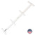 Big Foot Folding Layout Stick – Adjustable Stud Spacing Tool for Framing | Heavy-Duty CNC-Machined Aluminum | Collapsible, Portable Design | Perfect for Carpenters, Contractors & Framers (LA-LSFM)