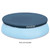 Intex 28026E UV Resistant Deluxe Debris Pool Cover for 13-Foot Intex Easy Set Above Ground Swimming Pool, Vinyl Round Cover with Drain Holes and Nylon Tie-Down Ropes, Blue