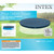 Intex 28026E UV Resistant Deluxe Debris Pool Cover for 13-Foot Intex Easy Set Above Ground Swimming Pool, Vinyl Round Cover with Drain Holes and Nylon Tie-Down Ropes, Blue