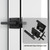 Sdstone Double Side Gate Latch,Heavy Duty Swinging Door Latch Gate Hardware for Wooden Fence,Gate Hardware for Left Inswing Outdoor Wooden Gates, Pool Gate, Backyard, Garden