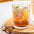 MDLUU 6-Pack Embossed Drinking Glasses, Romantic Glassware, Vintage Glass Tumblers for Juice, Beverages, Cocktail, Capacity 9oz/265ml