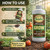 Urban Garden Outfitters Mission Fertilizer Grow 3-1-2 Organic Liquid Plant Fertilizer-All-Purpose, Fish-Based Nutrient Boost for Healthy Growth, Indoor & Outdoor Plants, 8 oz Starter Size