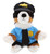 DolliBu Bernese Dog Police Officer Plush Toy - Super Soft Bernese Dog Cop Stuffed Animal Dress Up with Cute Cop Uniform and Cap Outfit Gift for Law Enforcement - 8 Inches DolliBu Bernese Dog Police Officer Plush Toy - Super Soft Bernese Dog Cop Stuffed Animal Dress Up with Cute Cop Uniform and Cap Outfit Gift for Law Enforcement - 8 Inches