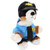 DolliBu Bernese Dog Police Officer Plush Toy - Super Soft Bernese Dog Cop Stuffed Animal Dress Up with Cute Cop Uniform and Cap Outfit Gift for Law Enforcement - 8 Inches DolliBu Bernese Dog Police Officer Plush Toy - Super Soft Bernese Dog Cop Stuffed Animal Dress Up with Cute Cop Uniform and Cap Outfit Gift for Law Enforcement - 8 Inches