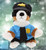DolliBu Bernese Dog Police Officer Plush Toy - Super Soft Bernese Dog Cop Stuffed Animal Dress Up with Cute Cop Uniform and Cap Outfit Gift for Law Enforcement - 8 Inches DolliBu Bernese Dog Police Officer Plush Toy - Super Soft Bernese Dog Cop Stuffed Animal Dress Up with Cute Cop Uniform and Cap Outfit Gift for Law Enforcement - 8 Inches