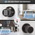 Keyless Entry Lock with Code, Digital Door Knob with Keypad for Bedroom Front Door Garage Home Apartment, Oil Rubbed Bronze 2pack
