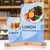 TONICE 8.5 x 11 Acrylic Sign Holder with Wood Base 3 Pack L/T Shape Vertical or Slant Back Display for Wedding, Restaurant, Store, Office, Hotel