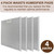 Beaufan 4 Pack WA0575 Aluminum Grease Range Hood Filters Replacement for Vissani 30-inch Pyramid or WA0575 Wall Mount Range Hood, 5-Layer Aluminum Mesh Vent Filters