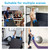 Upgraded Horse Stall Mat Movers Tool (Pair), Back-Saving Stall Mat Grippers
