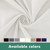 Biscaynebay Wrap Around Bed Skirts with Split Corners for Full Beds 18" Drop, Ivory Adjustable Elastic Dust Ruffles Easy Fit Wrinkle Resistant Silky Luxurious Fabric Machine Washable