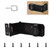 UFURMATE Door Hasp Locks, 1 Piece Black Zinc Alloy Cabinet Password Hasp Locks 180 Degree Twist Knob Keyed Locking Hasp Coded Cabinet Lock for 90 & 180 Degree Angle Mounting