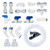 RO System 1/4" O.D. Push in Fittings and 25ft NSF Certified Water Line Kit, 19pc for Reverse Osmosis Filter Setup