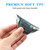 MILD EAST Key Fob Cover for Ford with Key Chain, Soft TPU Car Key Case Shell for Ford Mustang Fusion Explorer Edge Lincoln MKC MKX MKZ, Full Protector Holder for 5 Button Keyless Entry Remote, Blue