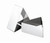 ibili Pastry Ring Triangle Shape 8x4,5 cm of Stainless Steel, Silver, 8 x 4.5 cm